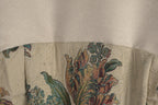 Vintage Floral Maxi Dress | Sustainable Sleeveless Botanical Print Occasion Dress with D-Ring Waist Detail