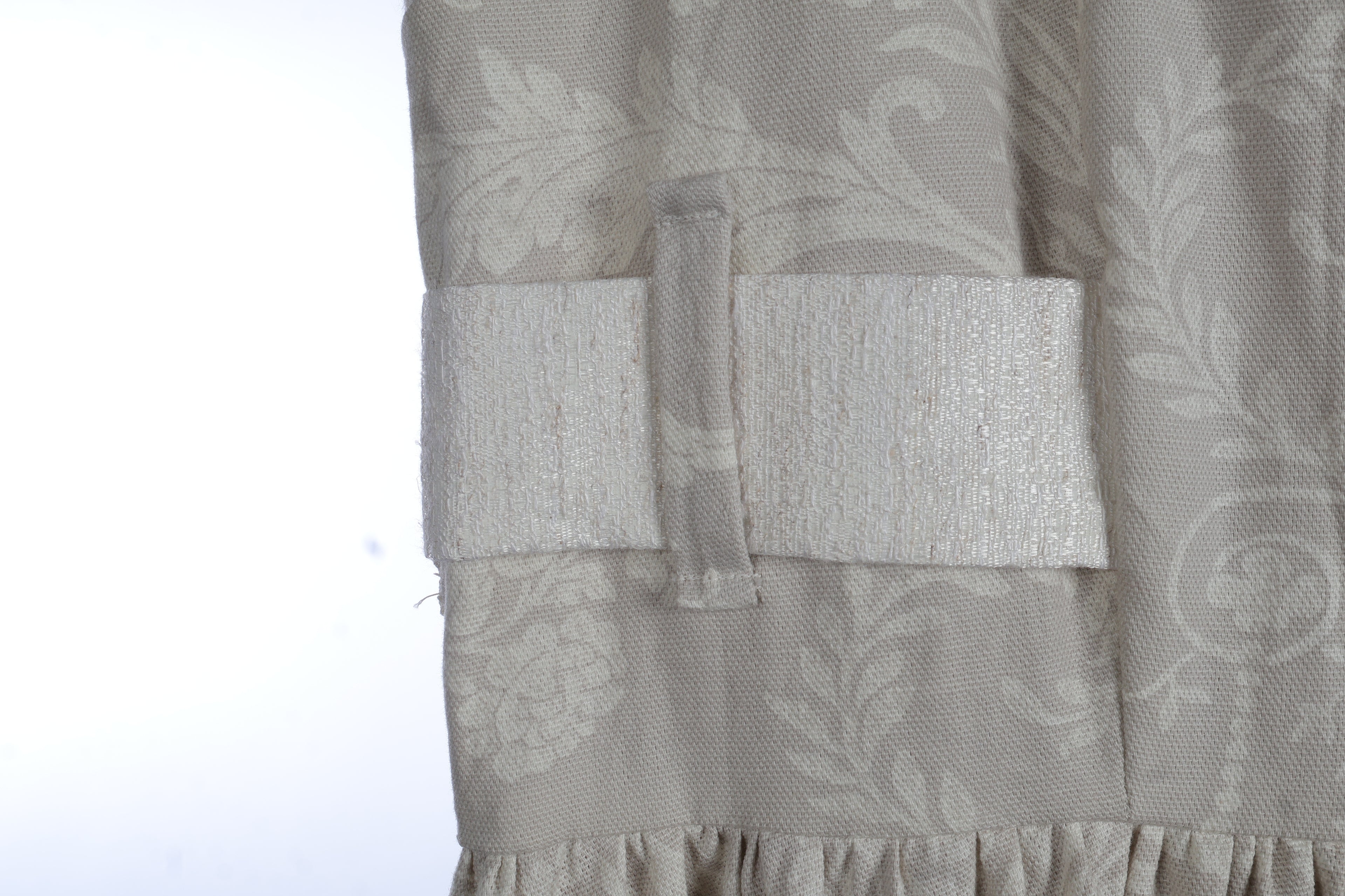 Stone Floral Jacquard Maxi Dress | Sustainable Sleeveless Occasion Dress with Adjustable D-Ring Waist
