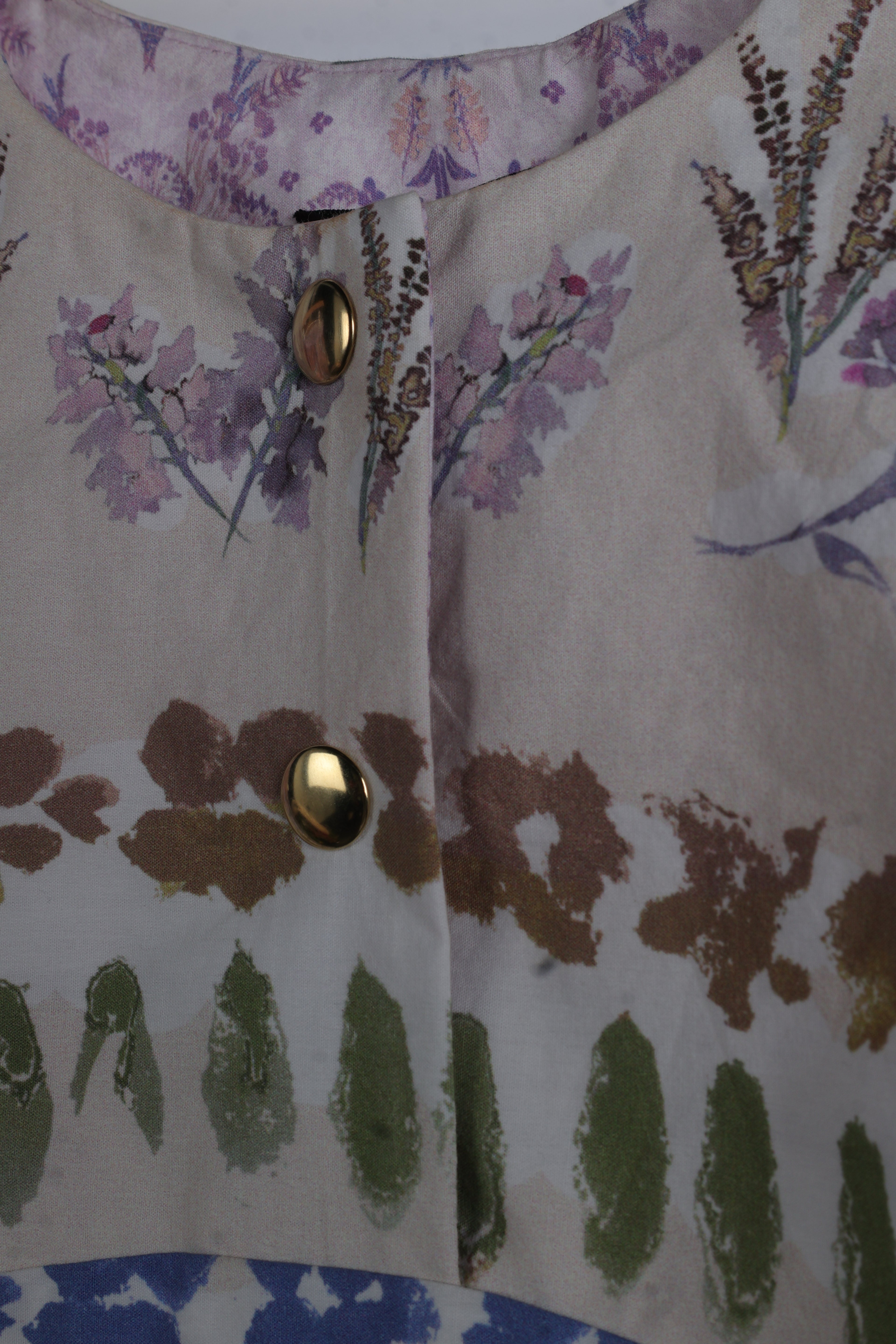 Botanical Floral Co-Ord Set | Sustainable Sleeveless Crop Top & Maxi Skirt