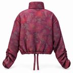 Burgundy Shimmer Jacket
