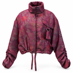Burgundy Shimmer Jacket